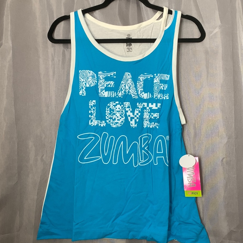 Peace love Zumba. Love N Zumba Loose Tank